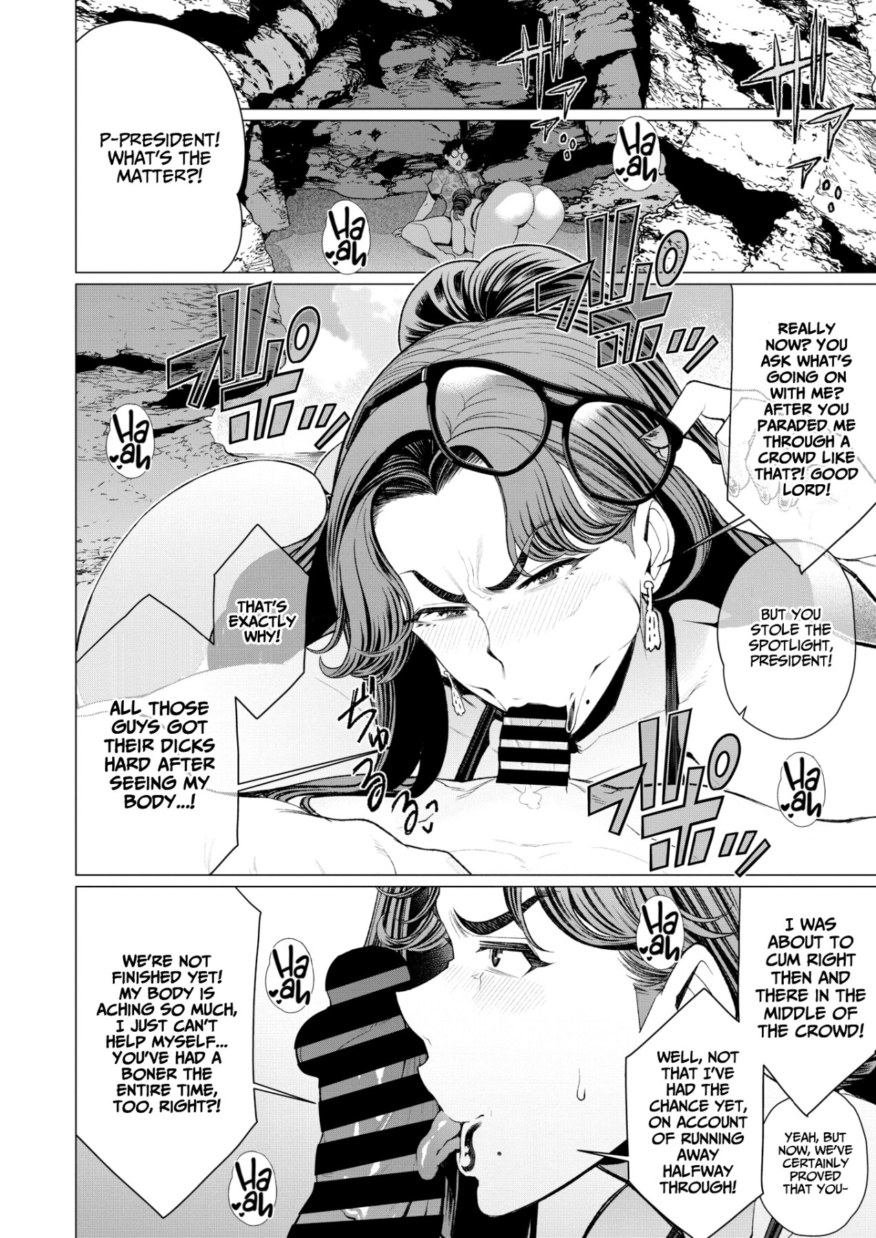 Hentai Manga Comic-Madam President Wants to Be Seen-Read-10